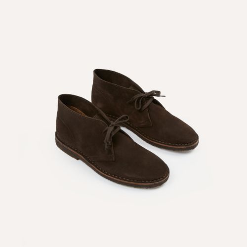 Clifford Desert Boot Dark Brown Suede