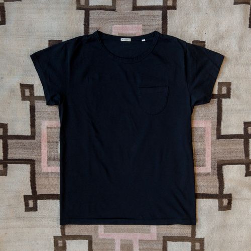 Tubular Pocket Tee Shirt - Deep Black