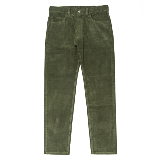 Pincord 5-pocket Pants - Olive