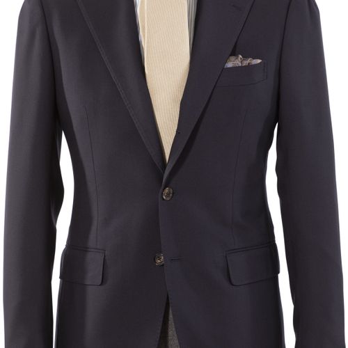 The Armoury by Ring Jacket Model 3 Armoury 10th Anniversary Decade Navy Twill Wool Sport Coat (NOS)