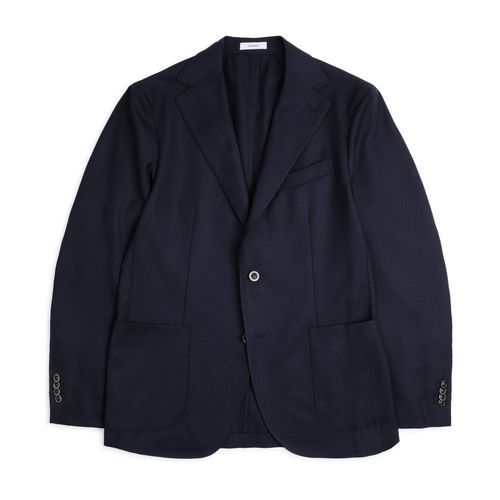 Boglioli for Trunk Wool Hopsack K Jacket: Navy