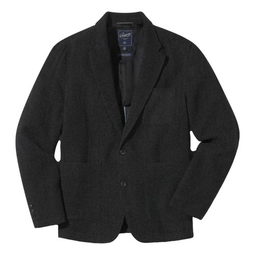 Hutton Wool Twill Sport Coat Charcoal