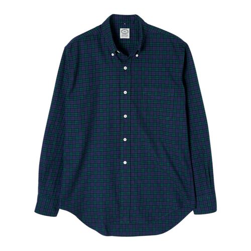 Kamakura Vintage Ivy Black Watch Button Down- Flannel