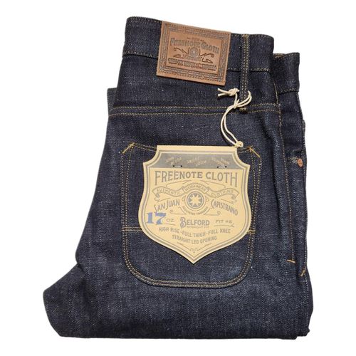 Belford Straight 17oz Indigo Denim