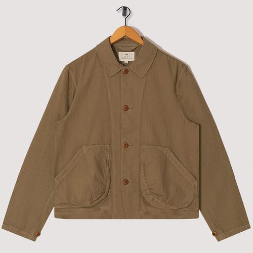 Prism Jacket - Olive Herringbone