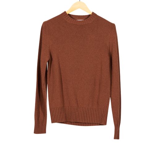 AAPPIO Crewneck Wool Sweater Brown