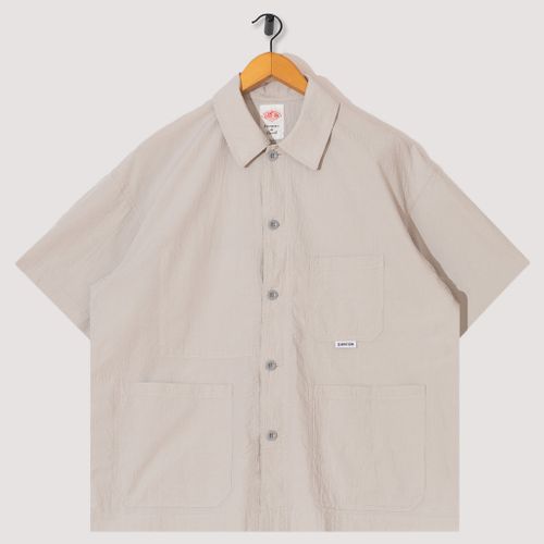 S/S Coverall Shirt - Light Grey