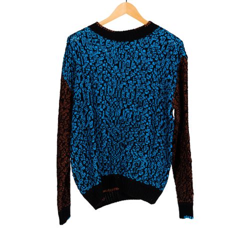 Net Crew Neck Sweater Multi