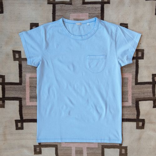 Tubular Pocket Tee Shirt - Sky Blue