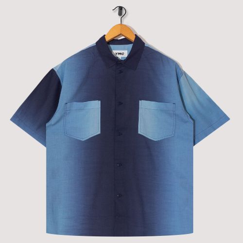 Mitchum Shirt - Blue Recycled Sari