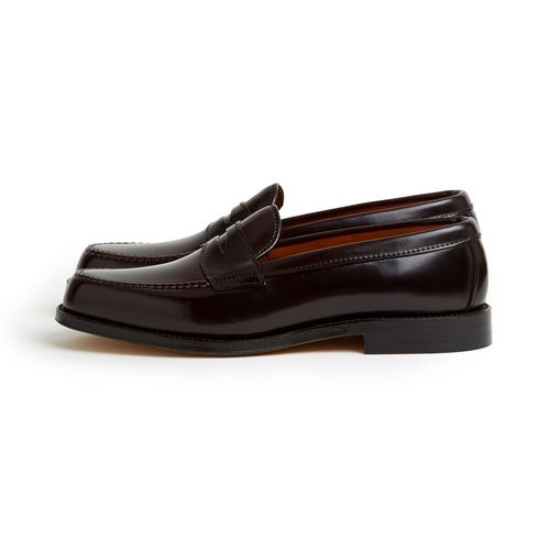 Alden Cordovan Penny Loafer: Dark Burgundy 986