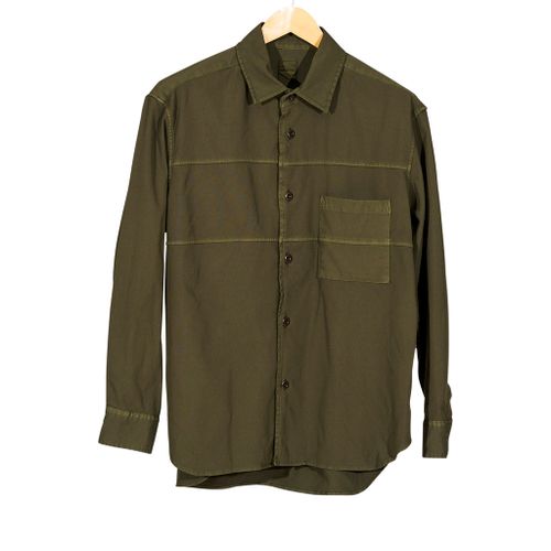 Oxford Overshirt Olive Polyester