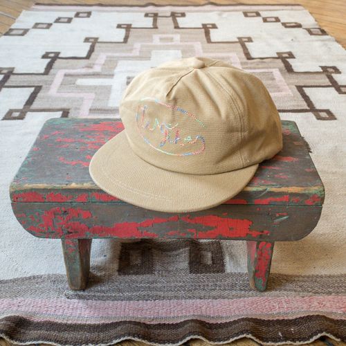 Chainstitched Canvas Ranch Hat - Khaki