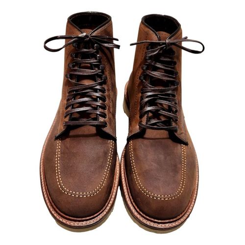 Smooth Tobacco Chamois "Indy" Boot