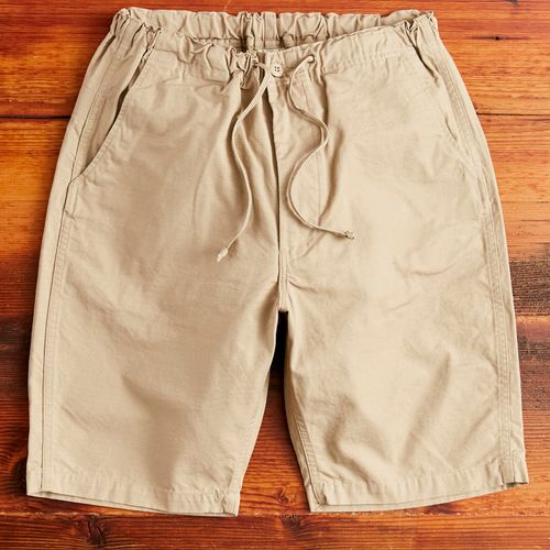 New Yorker Shorts in Beige Ripstop