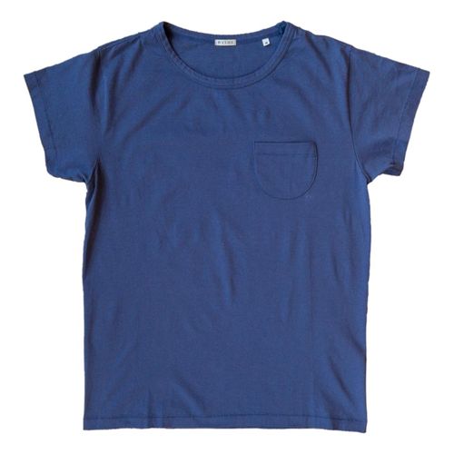 Tubular Pocket Tee Shirt Faded Navy