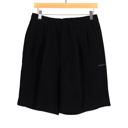 Black Wide Leg Short