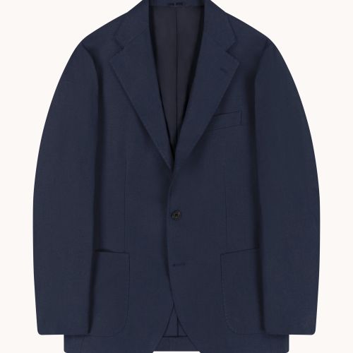 Sport Jacket - Navy Linen