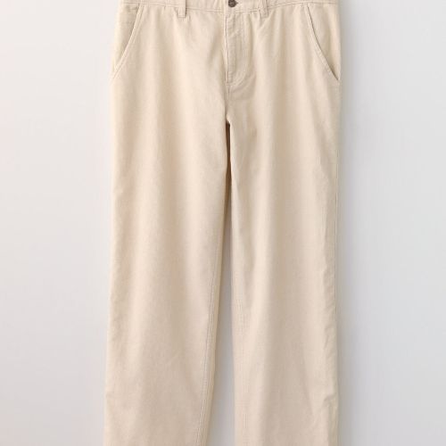 Corduroy Trouser - White