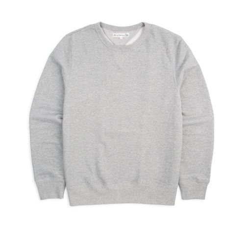 Merz b. Schwanen 346 Sweatshirt: Grey Melange