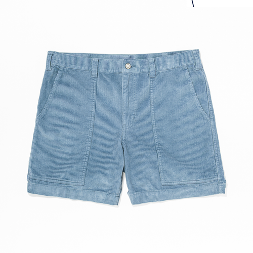 Corduroy Shorts - Blue