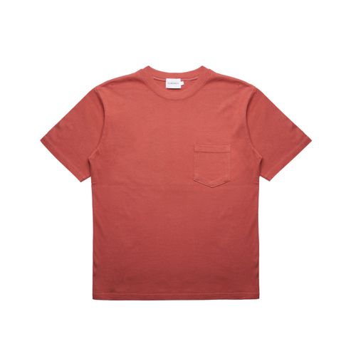 All Blues Co Pocket Tee – Washed Red