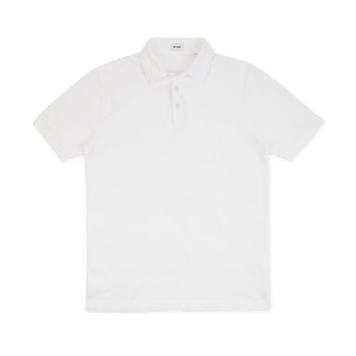 Trunk Moxon Short Sleeve Polo Shirt: White