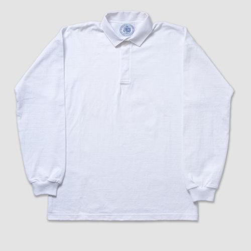 Solid Rugby Shirt - White