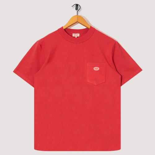 Heritage Pocket Tee - Cardinal Red