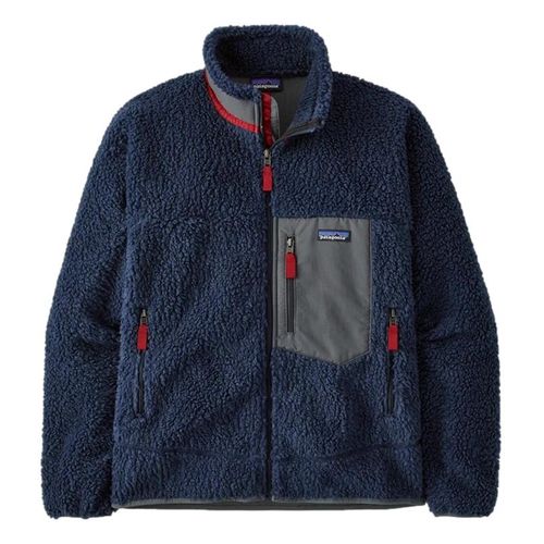 Classic Retro-X Fleece Jacket New Navy Wax Red