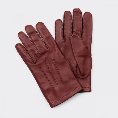 Lambskin Gloves : Royal Garnet