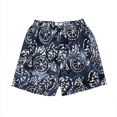 Batik Boxer Shorts - Navy/white