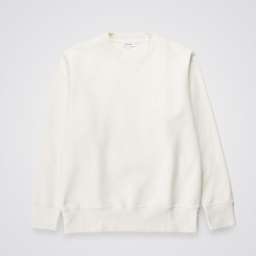 Arne Relaxed Fleece N Logo Sweatshirt