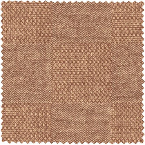 Tan Brushed Tonal Patchwork