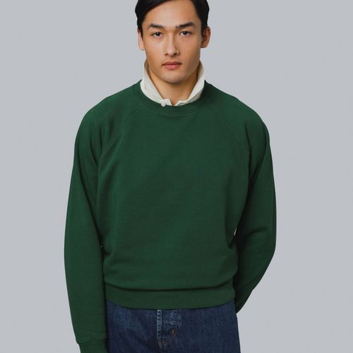 TOMMY Raglan Sweatshirt Dark Green Dark Green