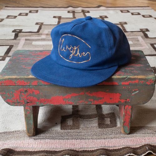 Chainstitched Canvas Ranch Hat - Blue/Ombre