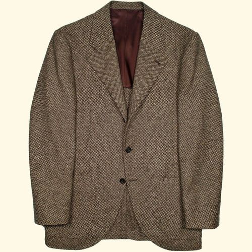 Wool/Silk Sport Jacket - 'Truffle'Wool/Silk Sport Jacket - 'Truffle'