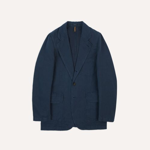 Navy Cotton Linen Games Blazer Mk. I