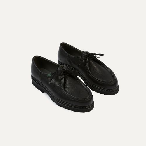 Paraboot Michael Black Deer Leather Derby Shoe