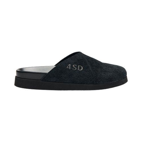 Black Sabot Slippers