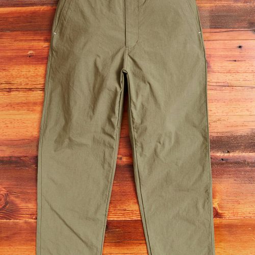 Nylon Chino Pants in Khaki