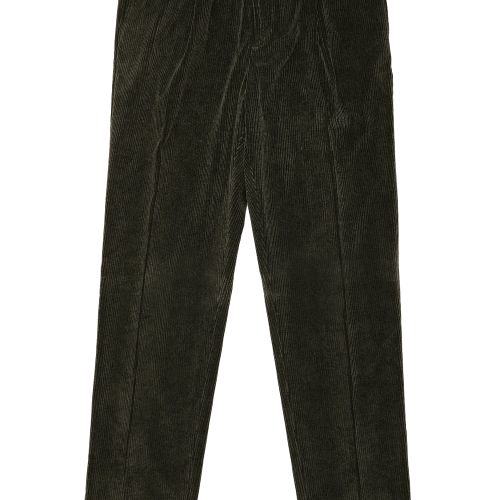 Drumohr Dark Green Cotton Corduroy Drawstring Trousers (NOS)