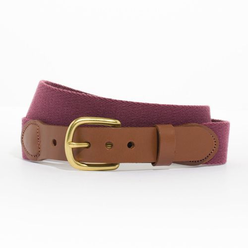 Surcingle Belt - Maroon