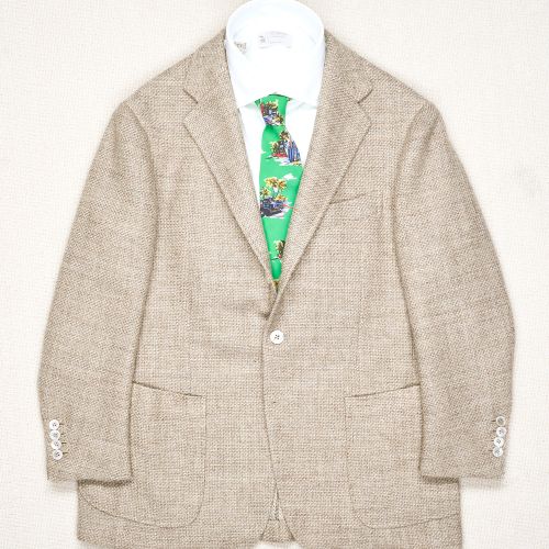 The Armoury by Ring Jacket Model 3 Beige Weave Wool Sport Coat MTM (Pre-Owned)