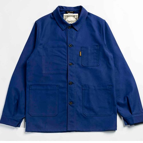 Le Laboureur Cotton Drill Workwear Jacket – Navy