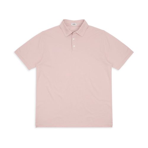 Trunk Moxon Short Sleeve Polo Shirt: Blush Pink