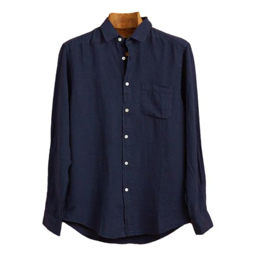 Linen Shirt Navy