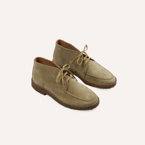 Crosby Moc-Toe Chukka Boot Sand Suede