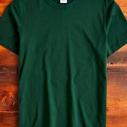 Ringspun Jersey T-Shirt in British Racing Green