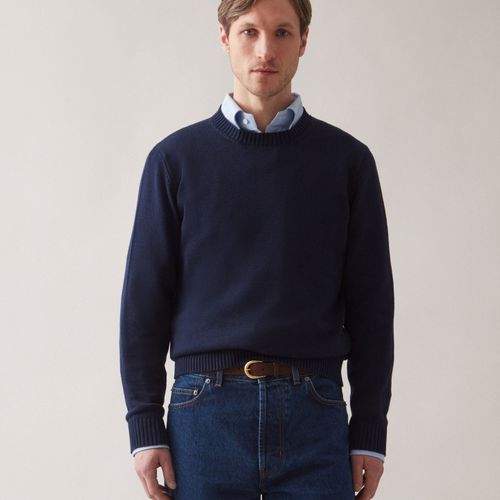 BERT Crewneck Sweater Navy Navy